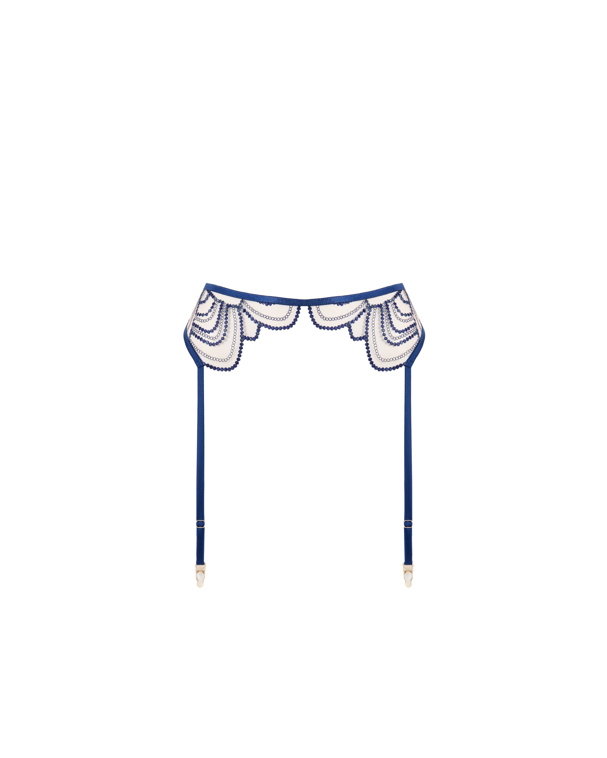 Soraya Garter Belt Blue
